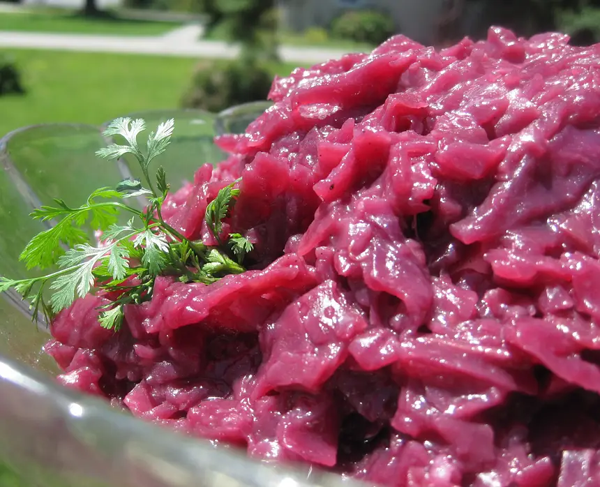 German Sweet & Sour Red Cabbage