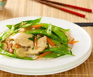 Chicken & Pea Pods