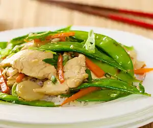 Chicken & Pea Pods