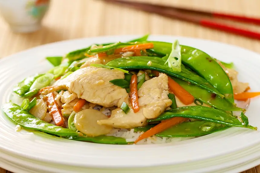 Chicken & Pea Pods