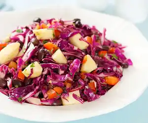 Black Bean Slaw with Soy Ginger Dressing