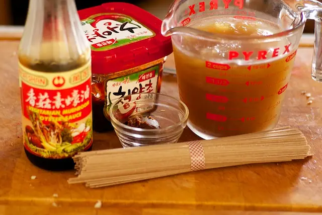 Next you need these a few ingredients. 