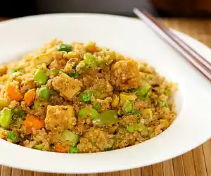 Chinese Quinoa & Edamame Salad