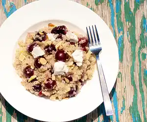 Cherry & Quinoa Salad
