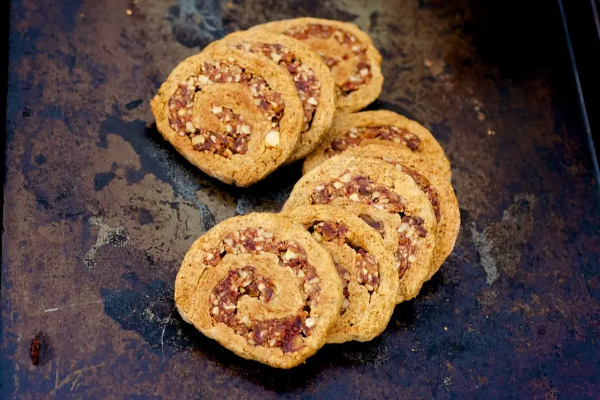 Favourite Date Pinwheel Cookies