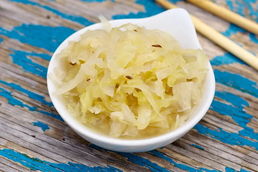Homemade Sauerkraut 