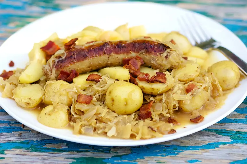 Octoberfest Sausage Dinner
