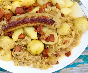 Octoberfest Sausage Dinner