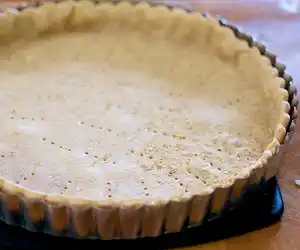 Curry Pie Crust for Quiche
