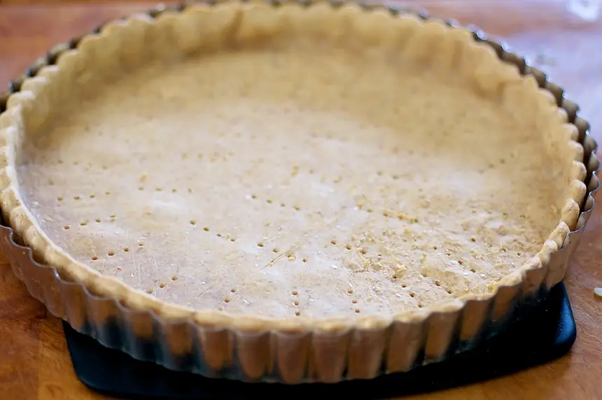 Curry Pie Crust for Quiche