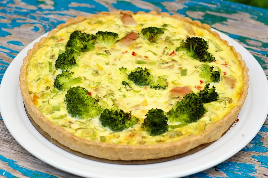 No Fuss Tuna Quiche