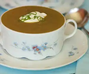 Creamless Mushroom Soup