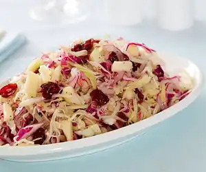 Red & Green Coleslaw