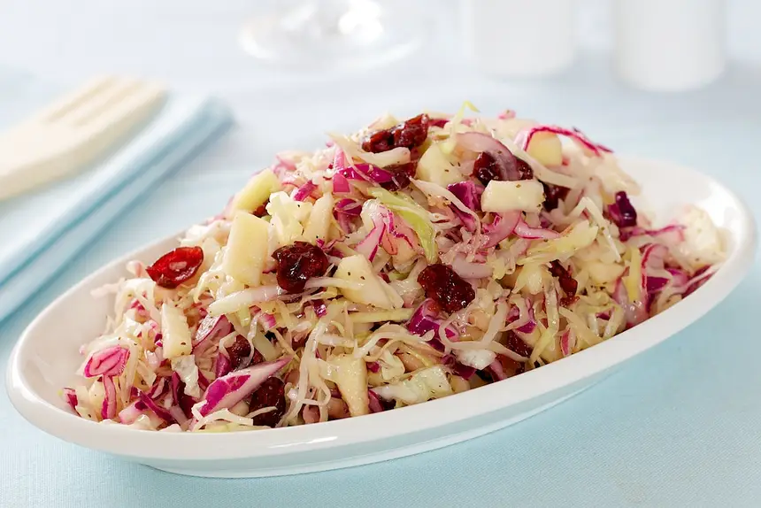 Red & Green Coleslaw