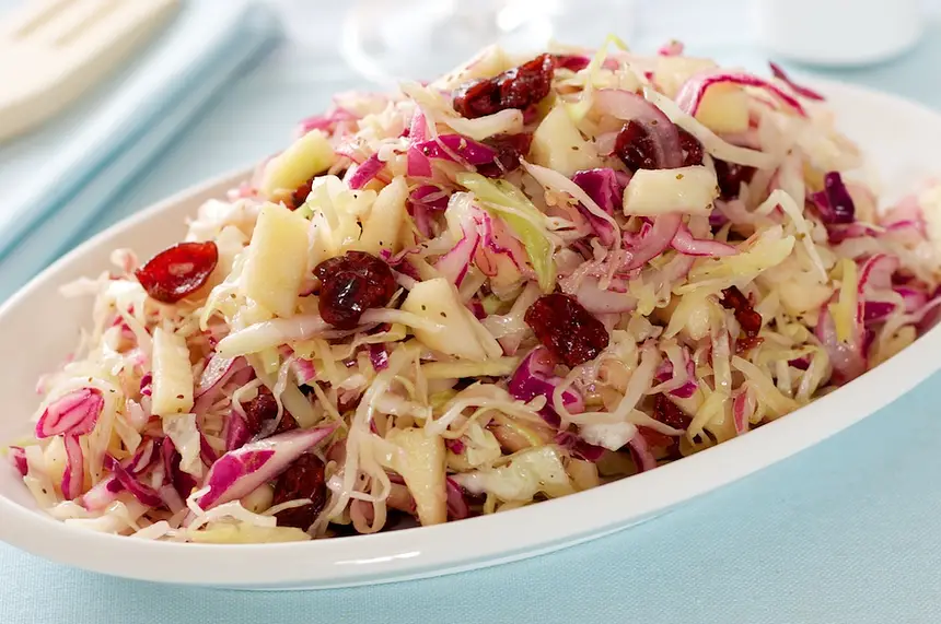 Red & Green Coleslaw