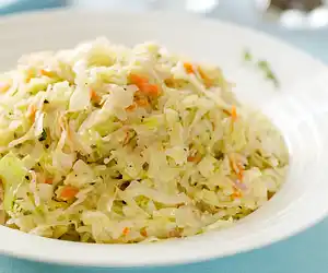Creamy Lemon Buttermilk Coleslaw