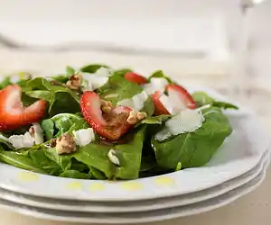 Arugula & Strawberry Salad