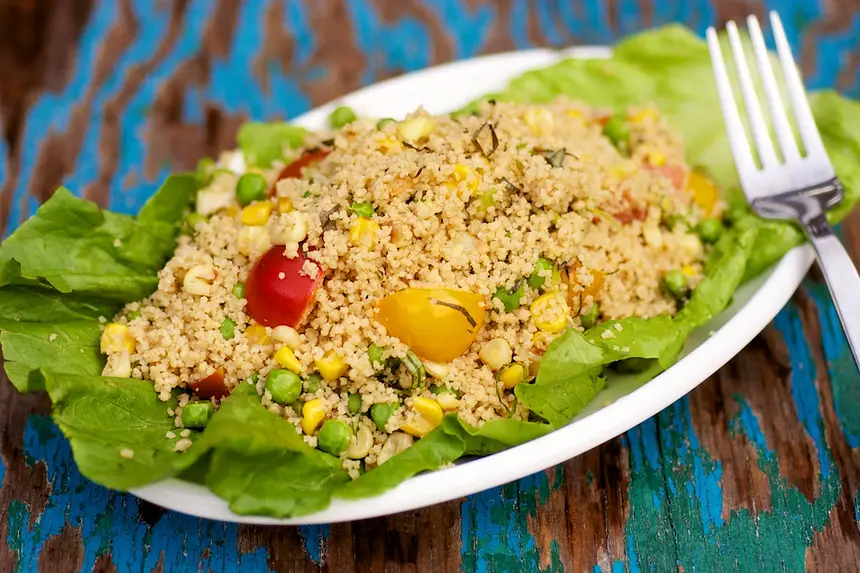 Chilled Couscous Vegetable Salad