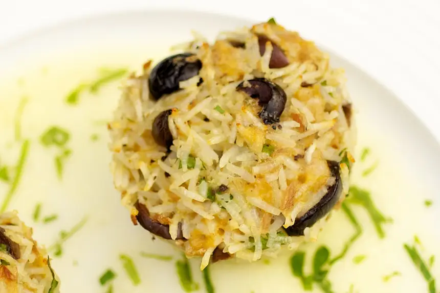Cheesy Tuna Rice Muffins
