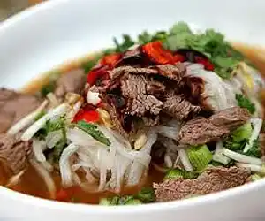 Hanoi Beef & Rice-Noodle Soup (Pho Bac)