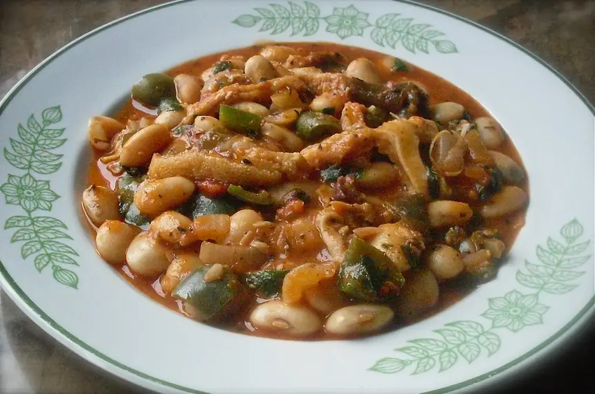 Spicy Tripe & Beans