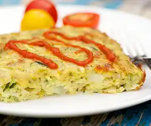 Baked Zucchini Quiche