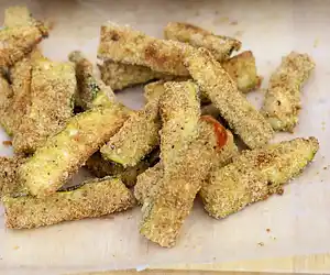 Oven Baked Parmesan Zucchini Sticks