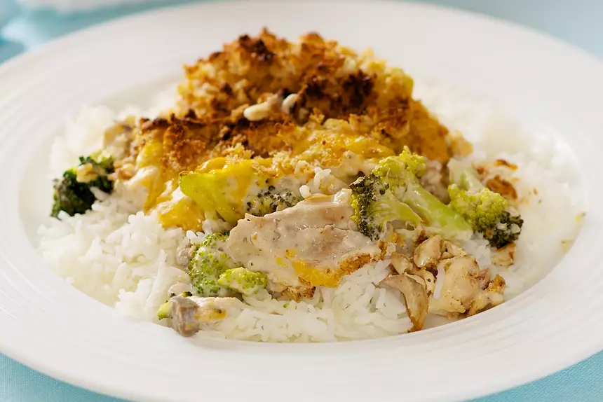 Creamy Curry Chicken Casserole