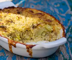 Broccoli, Cheese & Rice Casserole