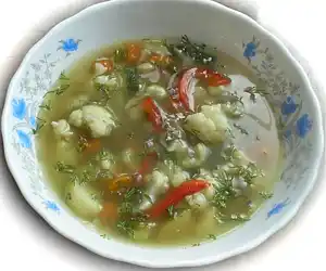 Cauliflower & Savory Soup