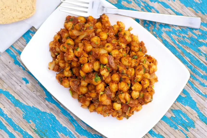 Star Anise & Date Masala Spiced Chickpeas