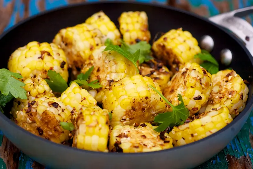 Sichuan Messy Corn Stir-Fry