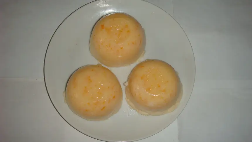 Homemade Papaya Milk Pudding