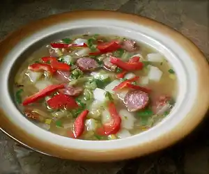 Leek, Potato & Kielbasa Soup