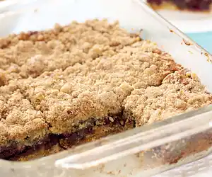 Cherry Crumb Coffee Cake
