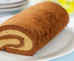 Chocolate Coffee Cream Roll