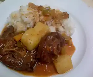 Ostrich neck Casserole