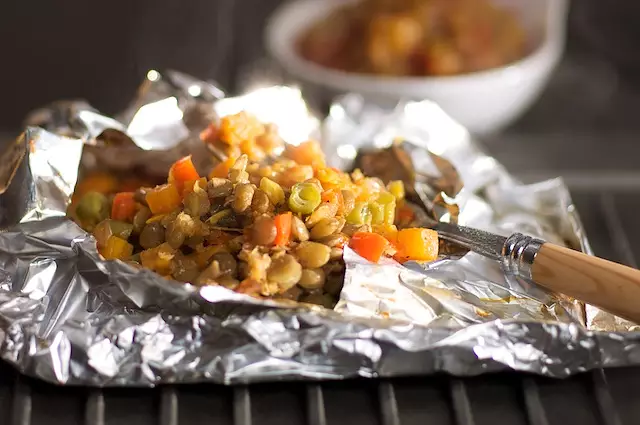 Sweet Potato, Lentil & Green Bean Packets