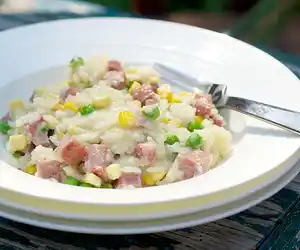 Kielbasa Rice Skillet Dinner
