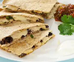 Chicken & Black Bean Quesadillas