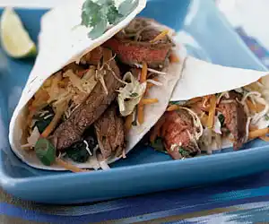 Asian Beef Tacos