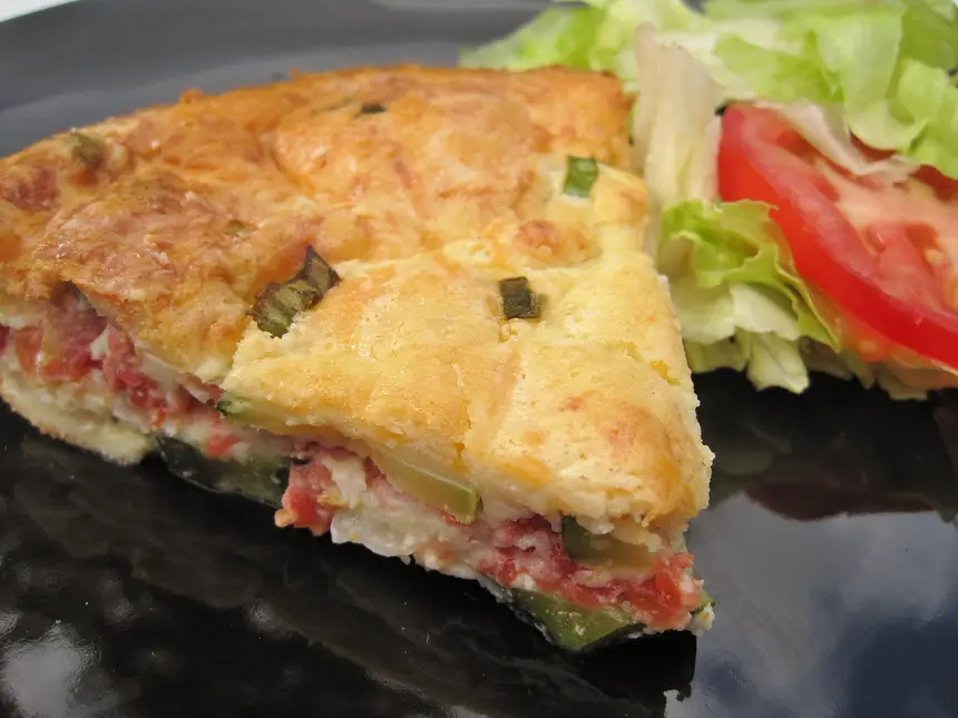 Easy Bisquick Zucchini Quiche
