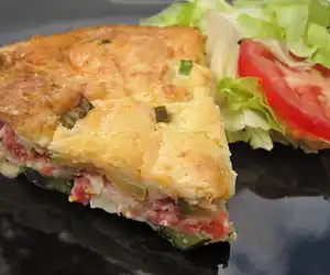 Easy Bisquick Zucchini Quiche