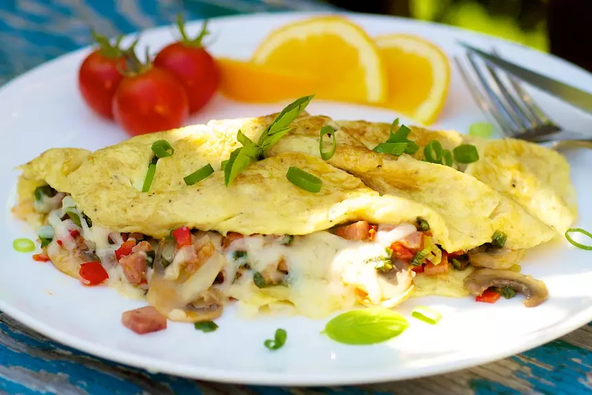 Low Fat Breakfast Omelet