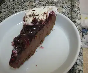 Chocolate Cherry Cheesecake