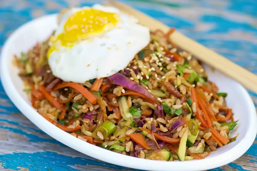 Quick-Easy Bibimbap 