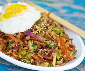 Quick-Easy Bibimbap 