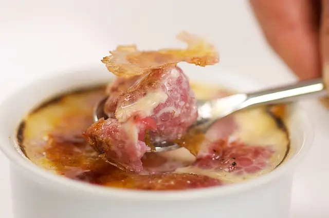 Raspberry Creme Brulee