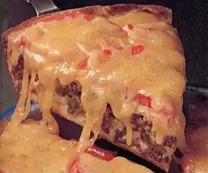 Impossible Cheeseburger Pie