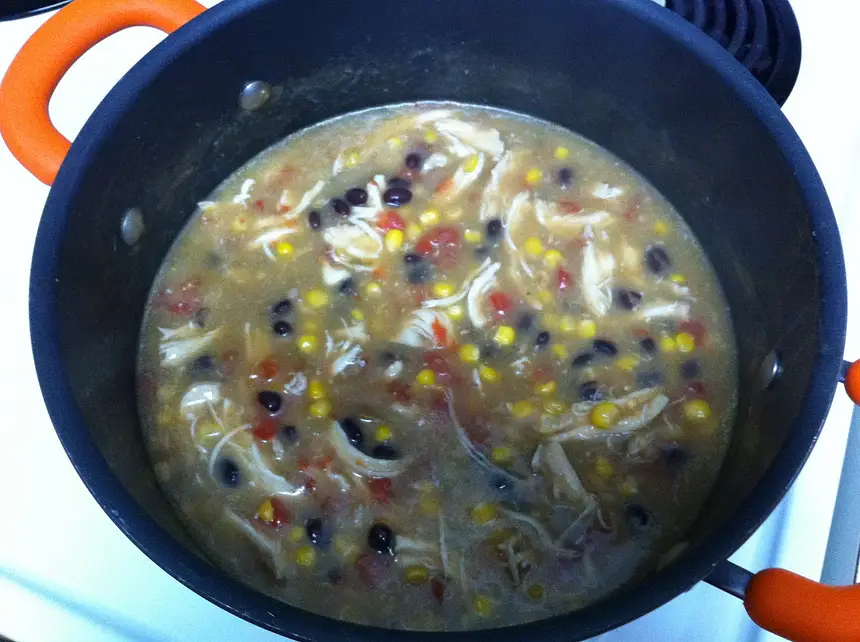 Judi's Spicy Chicken Tortilla Soup